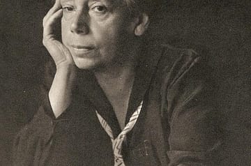 Photo of artist Kathe Kollwitz